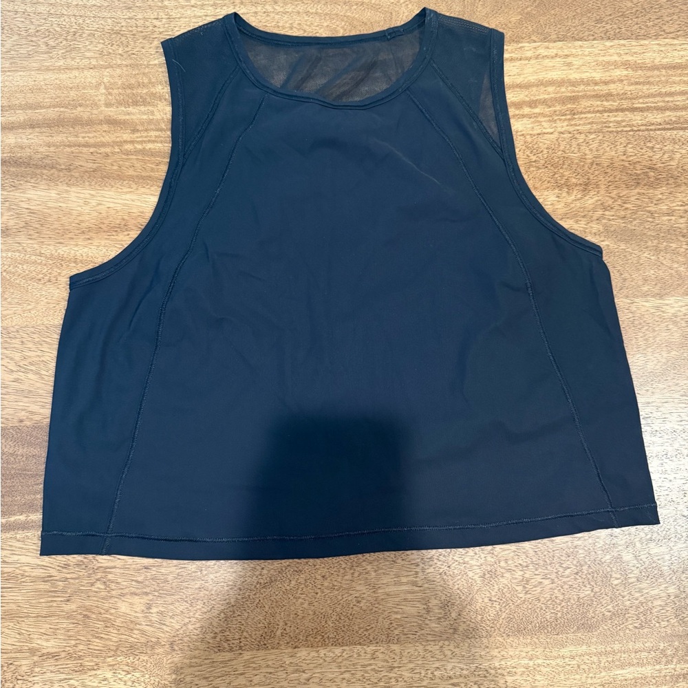 Lululemon Cropped Sculpt Tank Top